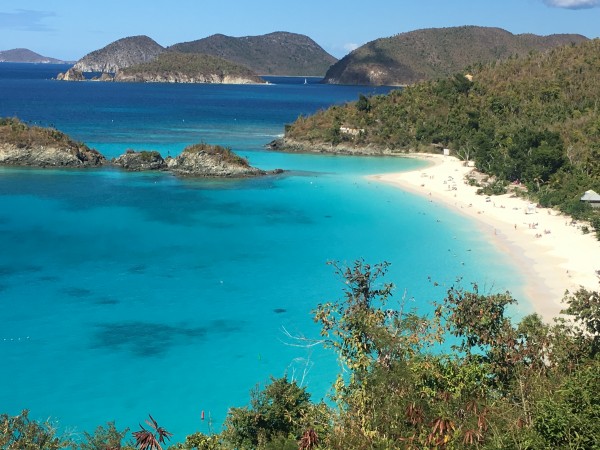 The full beauty of the US Virgin Islands – photo Sue Pelling